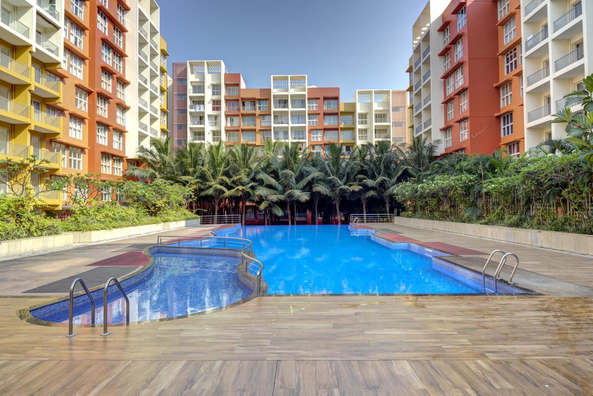 ダボリムLuxe 2Bhk 10Min From Goi Airport With Pool Accessアパートメント エクステリア 写真