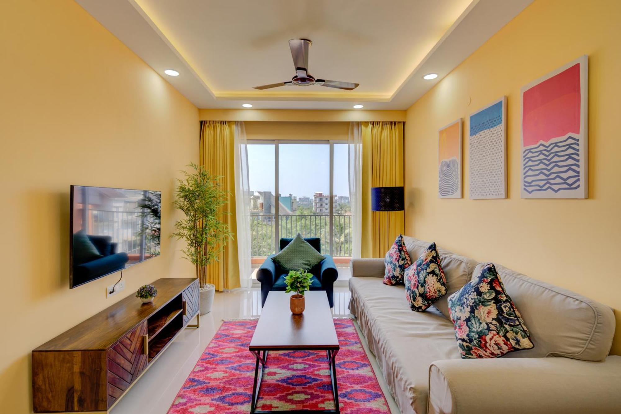 ダボリムLuxe 2Bhk 10Min From Goi Airport With Pool Accessアパートメント エクステリア 写真